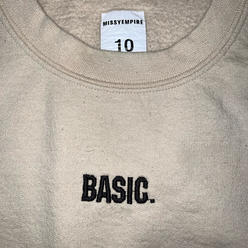 Oversized sweatshirt